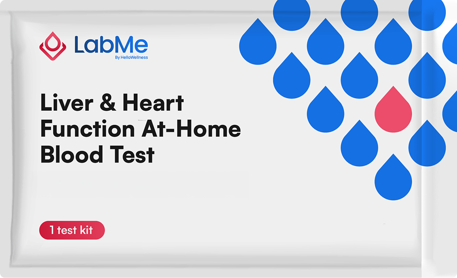 Liver & Heart Function At-Home Blood Test