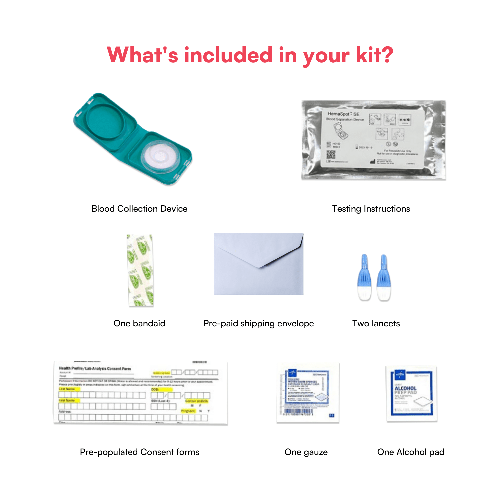 Lab Me - Ferritin (Iron Levels) At - home Test - service